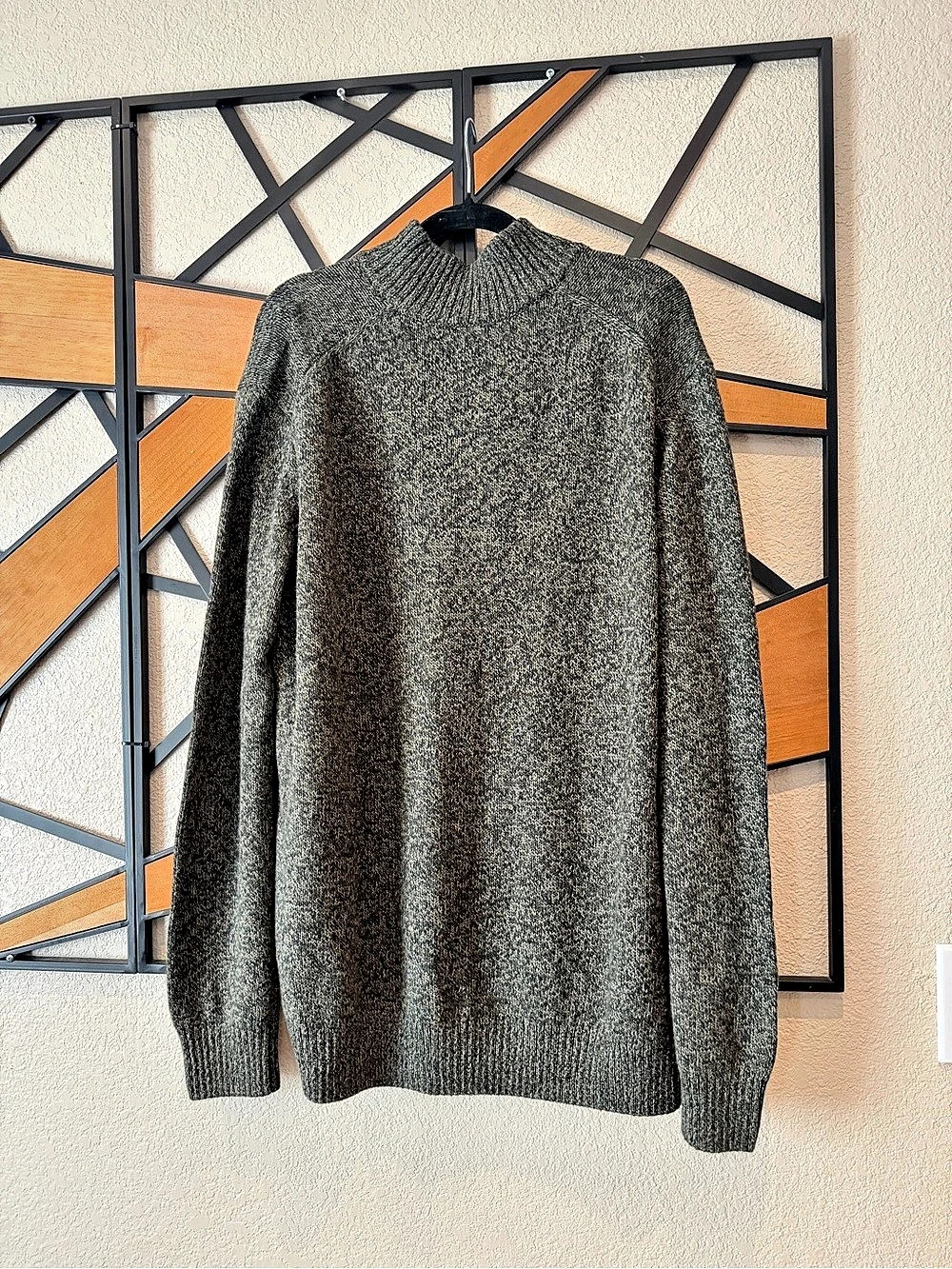 Sonoma Men's Zip-Up Sweater Gray XXL Like New